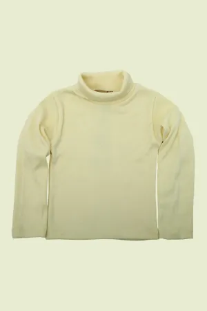 Girls Plain High Neck Tops