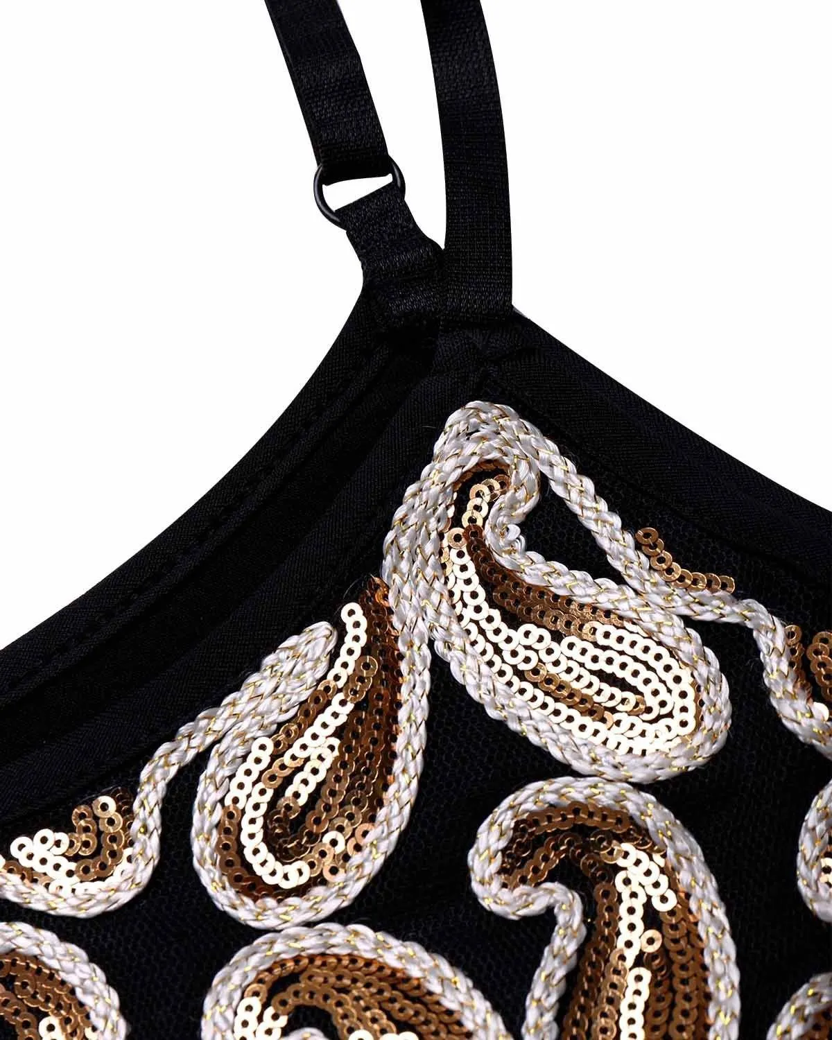 Great Gatsby Style 1920s Fringe Dress Sequined Flapper Girl Costume