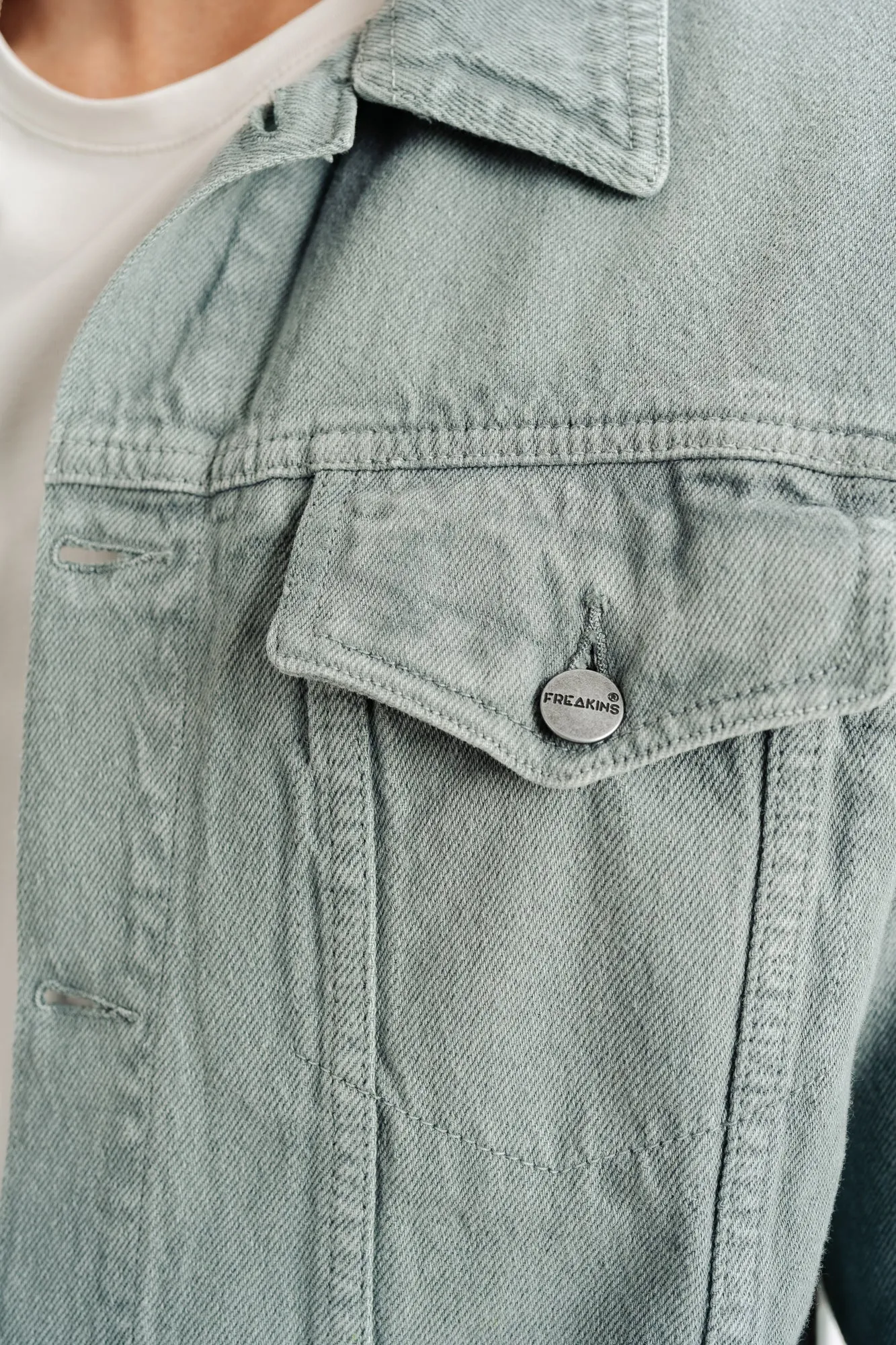 Grey Classic Men's Trucker Jacket