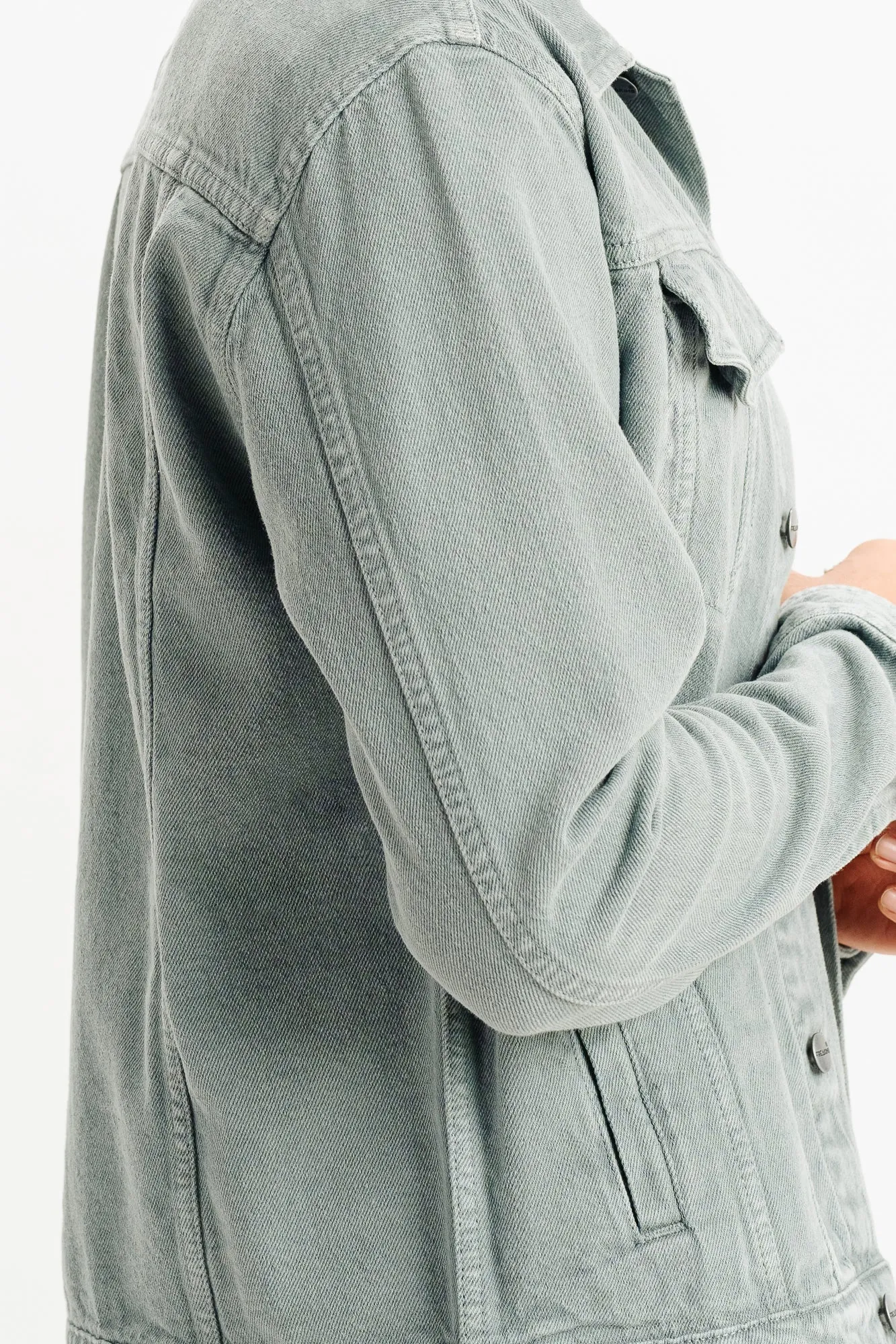 Grey Classic Men's Trucker Jacket