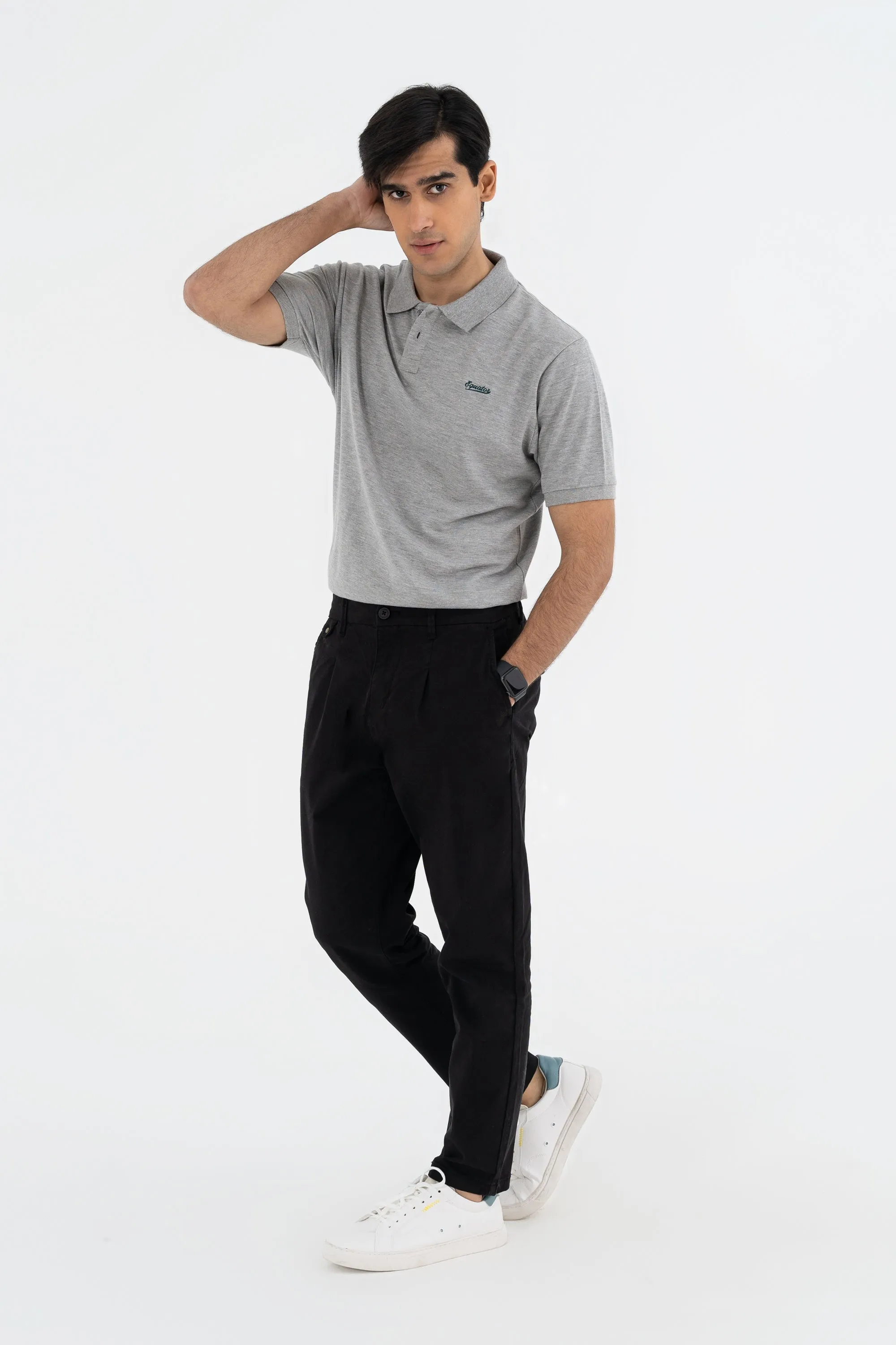 Grey Polo Shirt