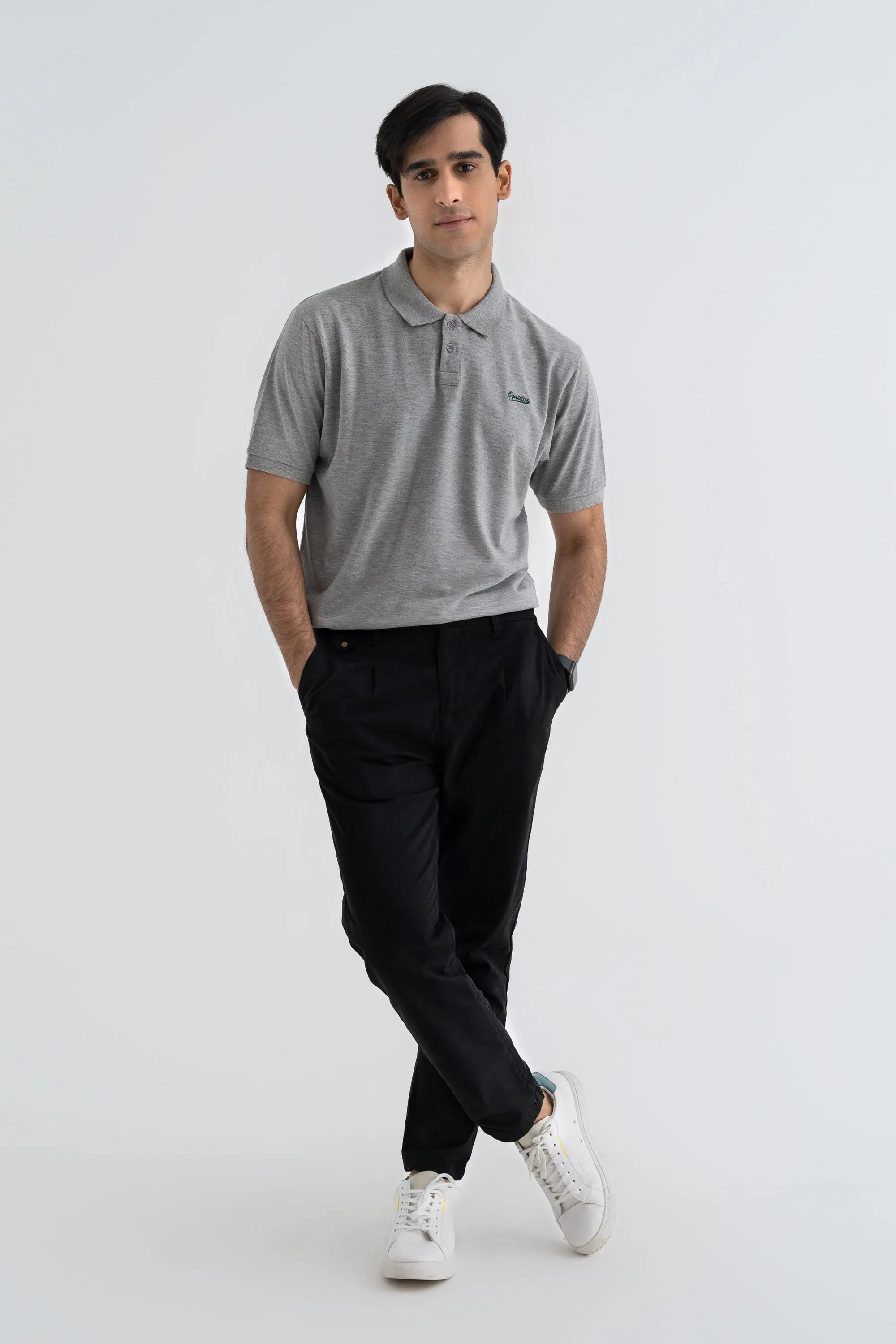 Grey Polo Shirt