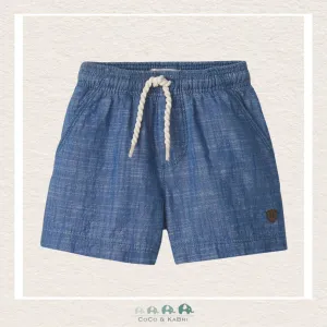 Haltey Baby Boys: Indigo Pull On Shorts