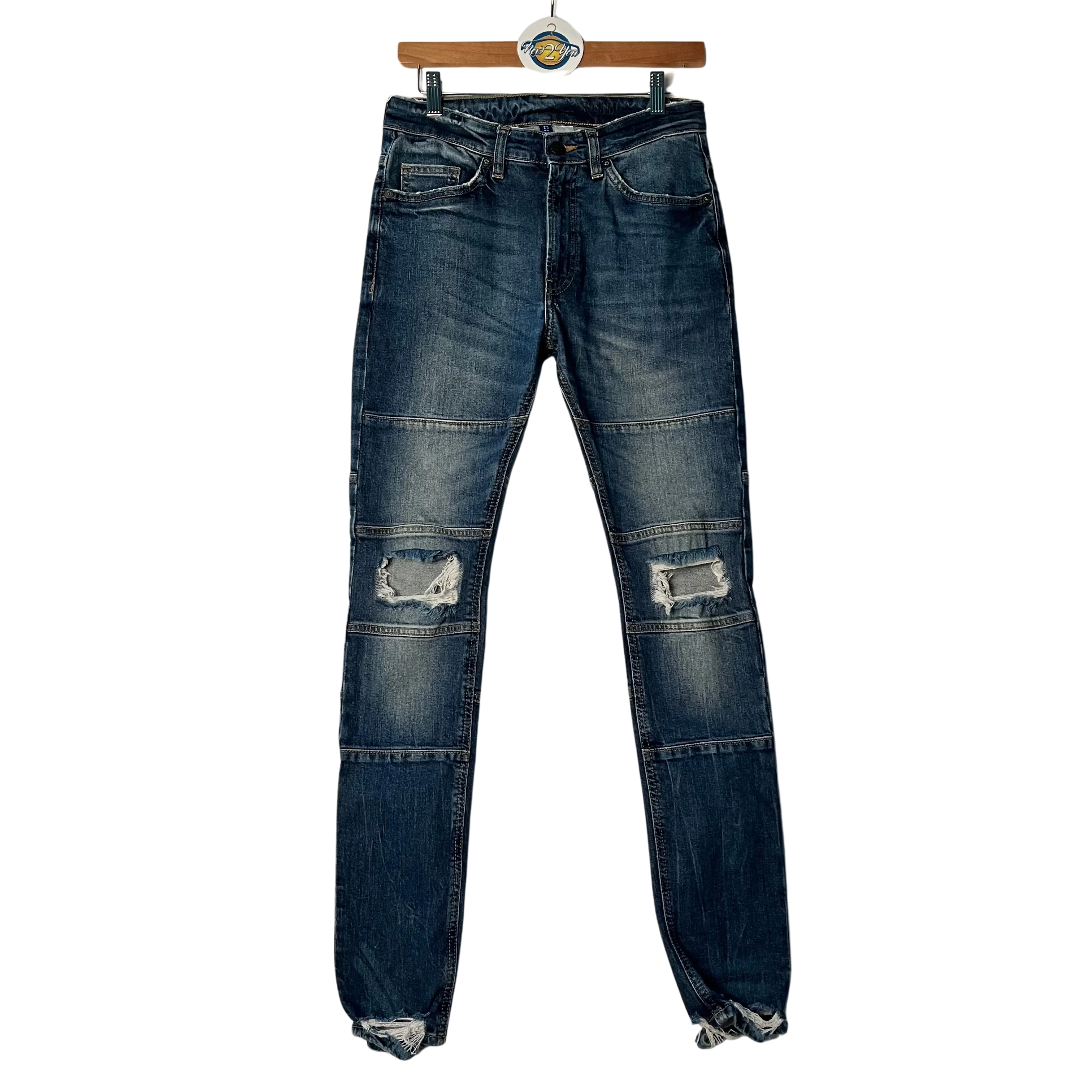H&M Medium Paneled Jeans