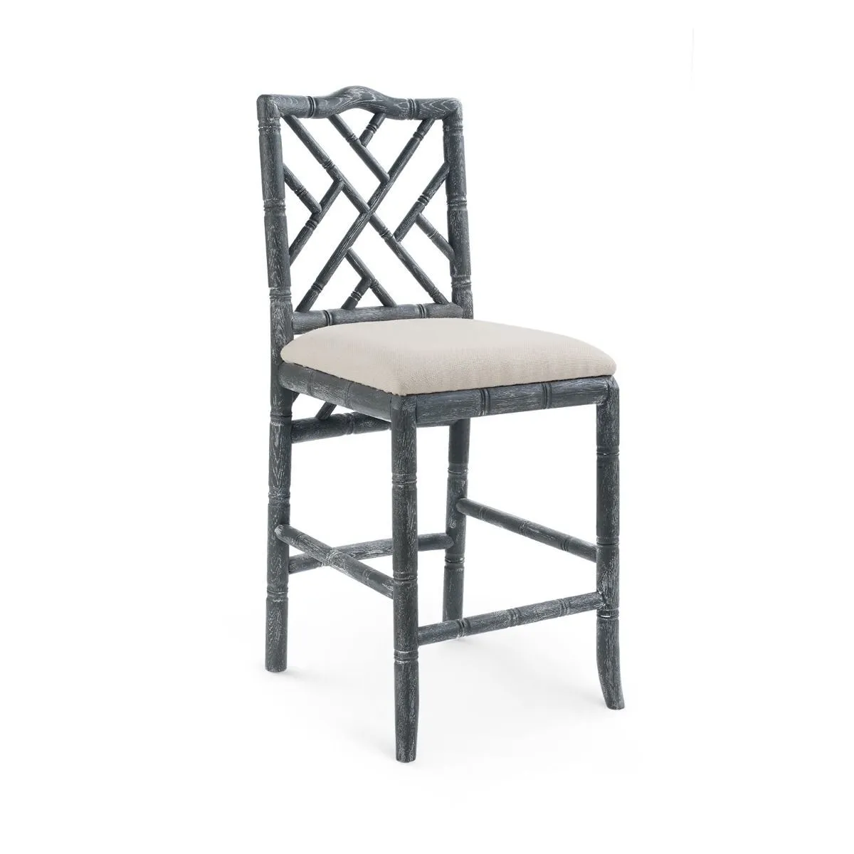 HAMPTON COUNTER STOOL, GRAY
