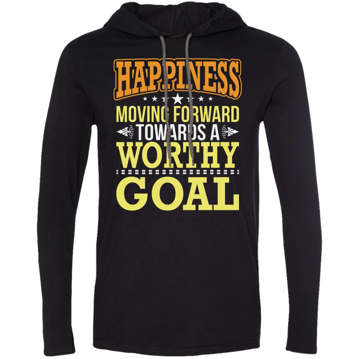 HAPPINESS MOVING FORWARD M LS SHIRTS