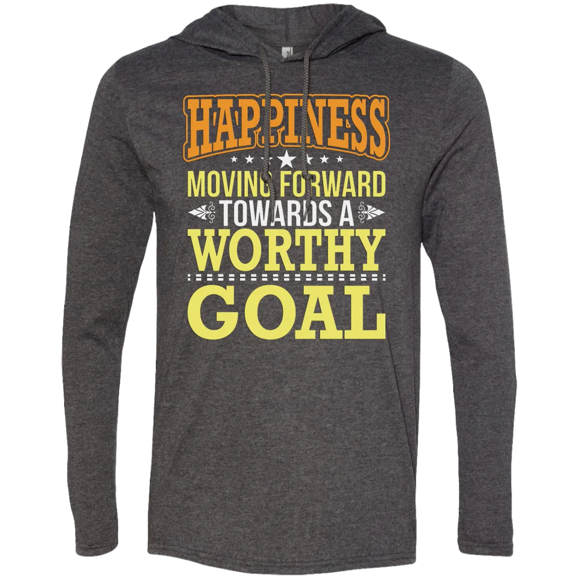 HAPPINESS MOVING FORWARD M LS SHIRTS