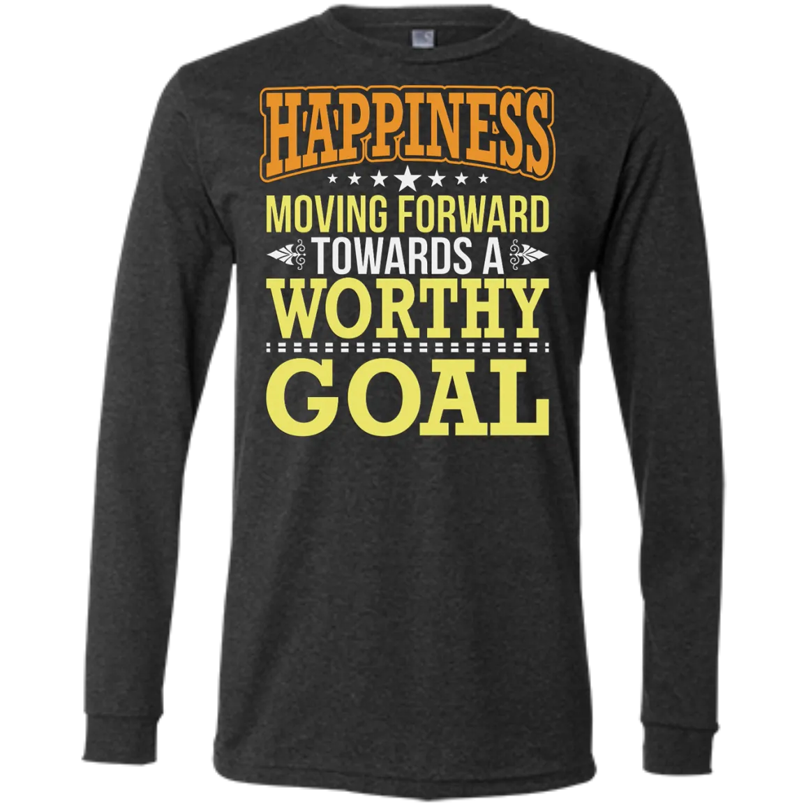 HAPPINESS MOVING FORWARD M LS SHIRTS