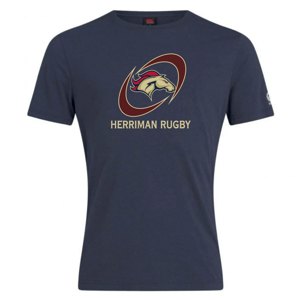Herriman High School Rugby Club Plain Tee by Canterbury
