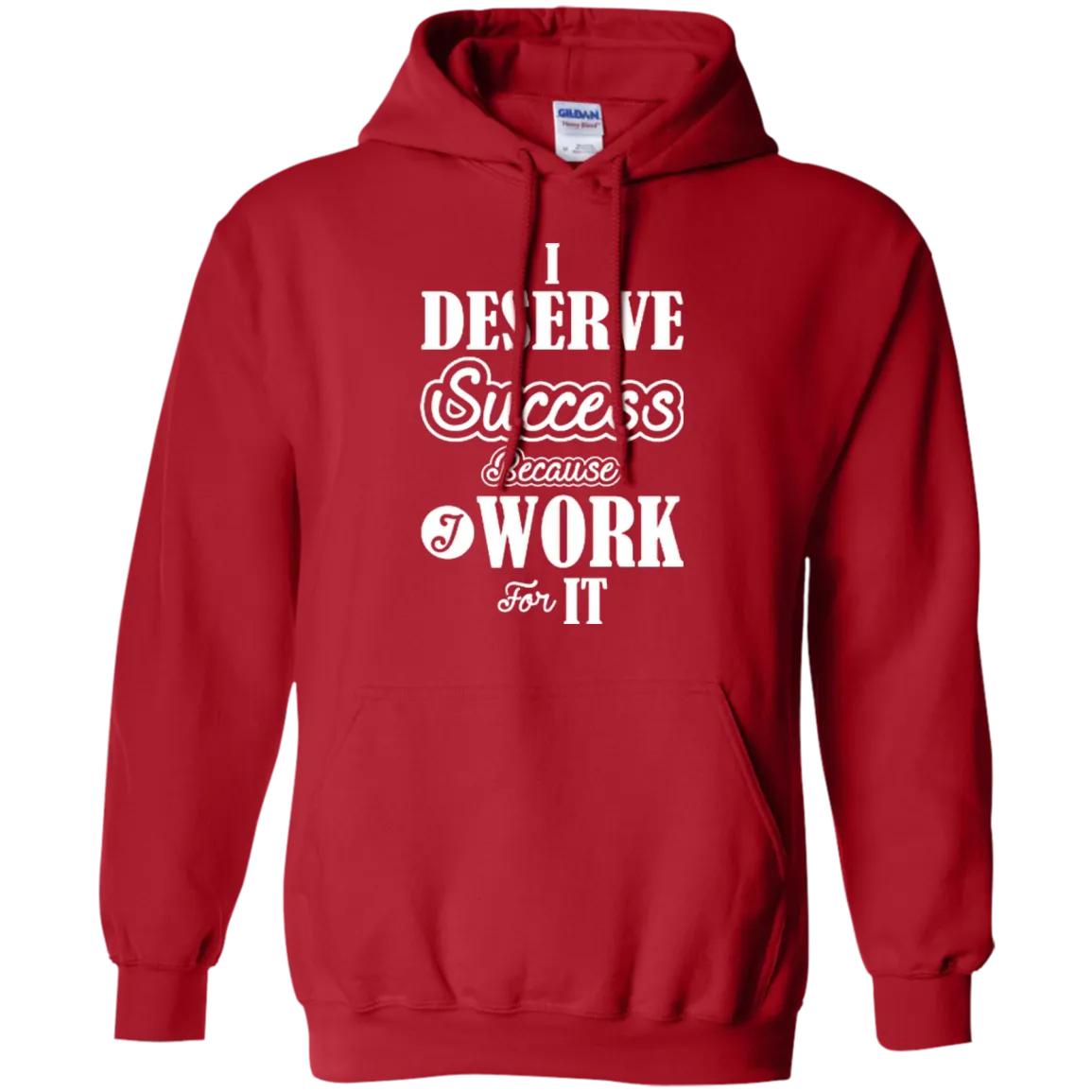 I DESERVE SUCCESS M LS SHIRTS