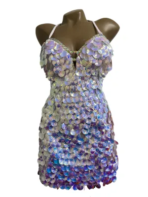 Iridescent Disc Dress
