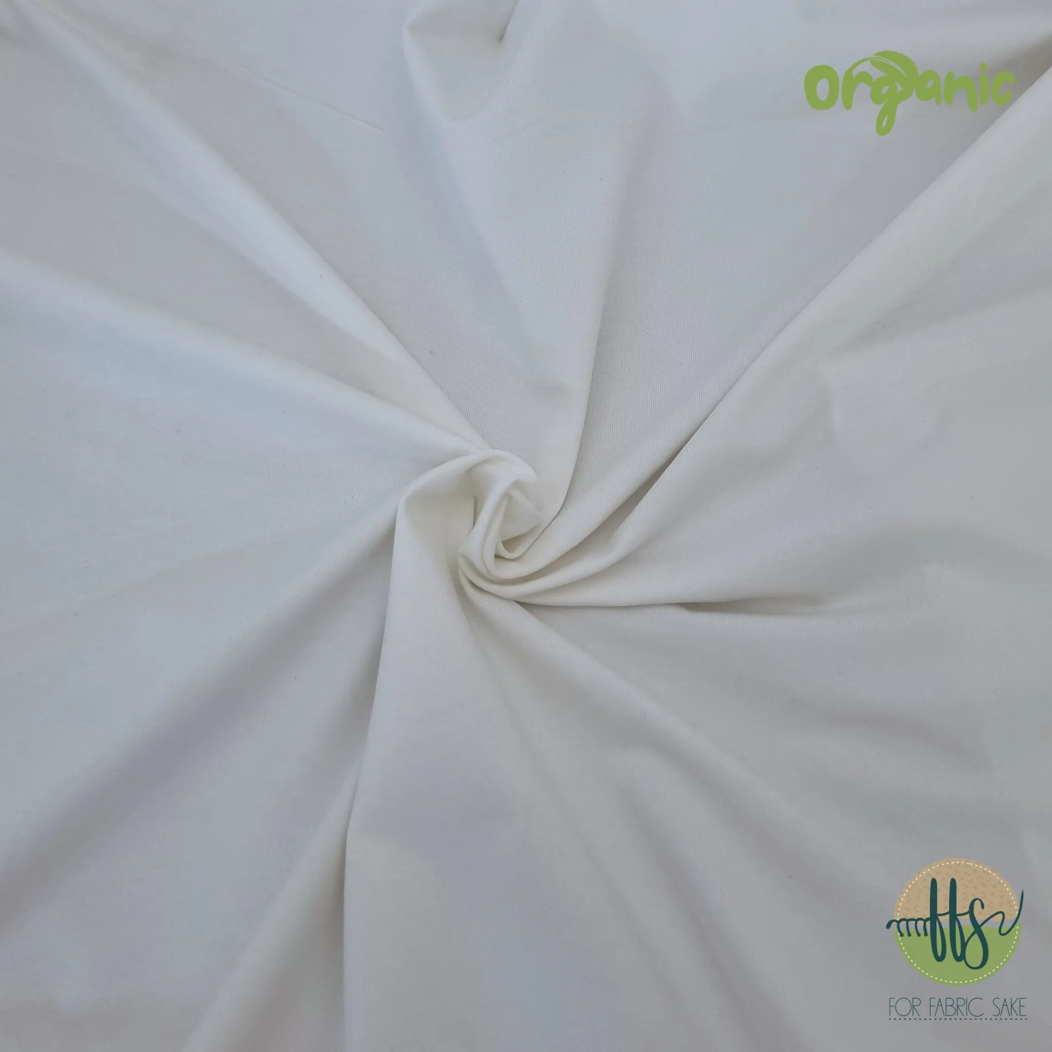 Ivory -ORGANIC Cotton Spandex- 210g