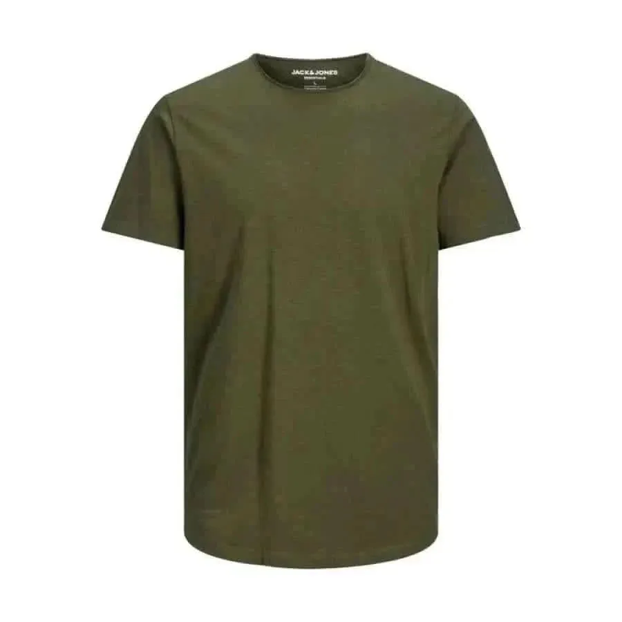 Jack & Jones Grey Round Neck Men's T-Shirt