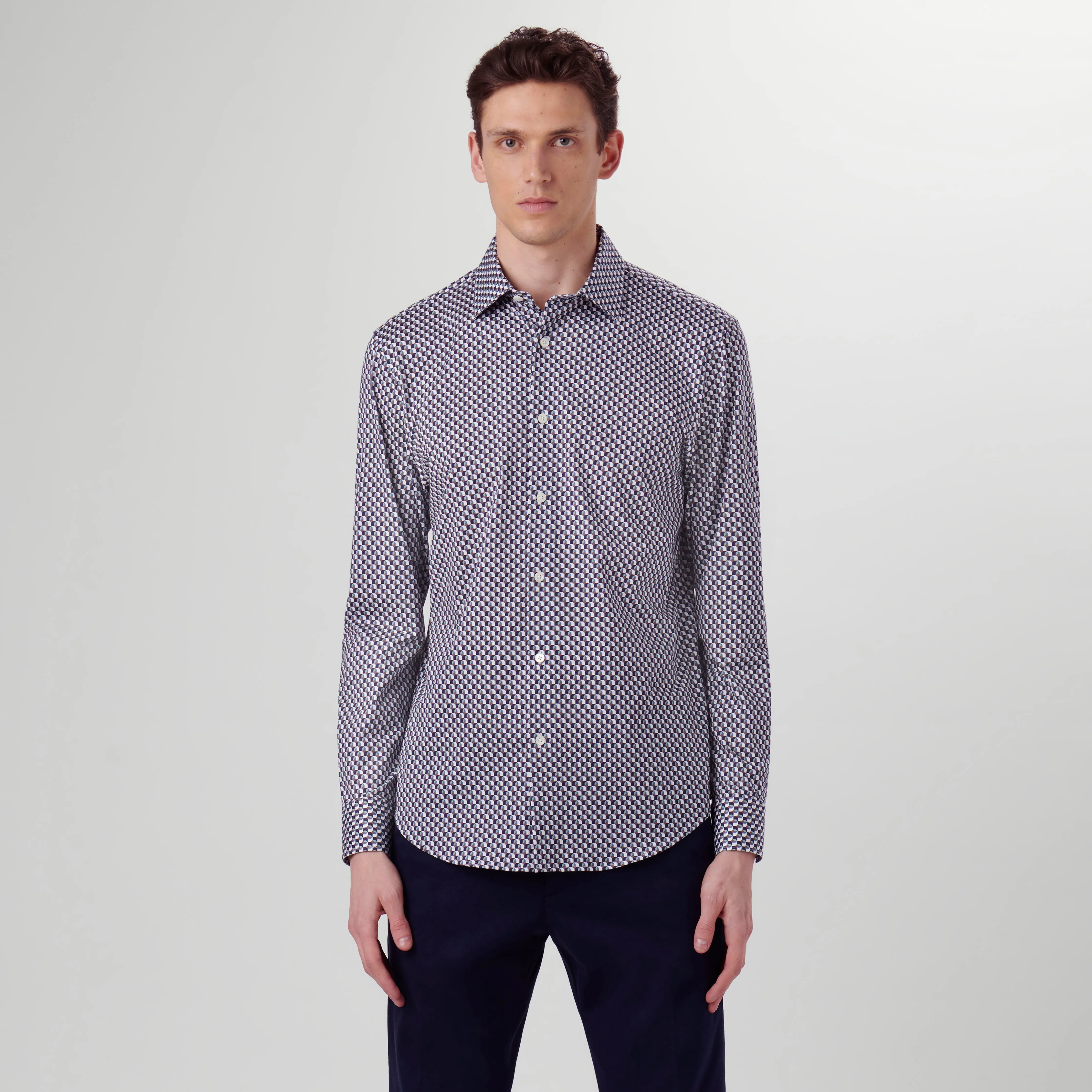 James Geometric OoohCotton Shirt