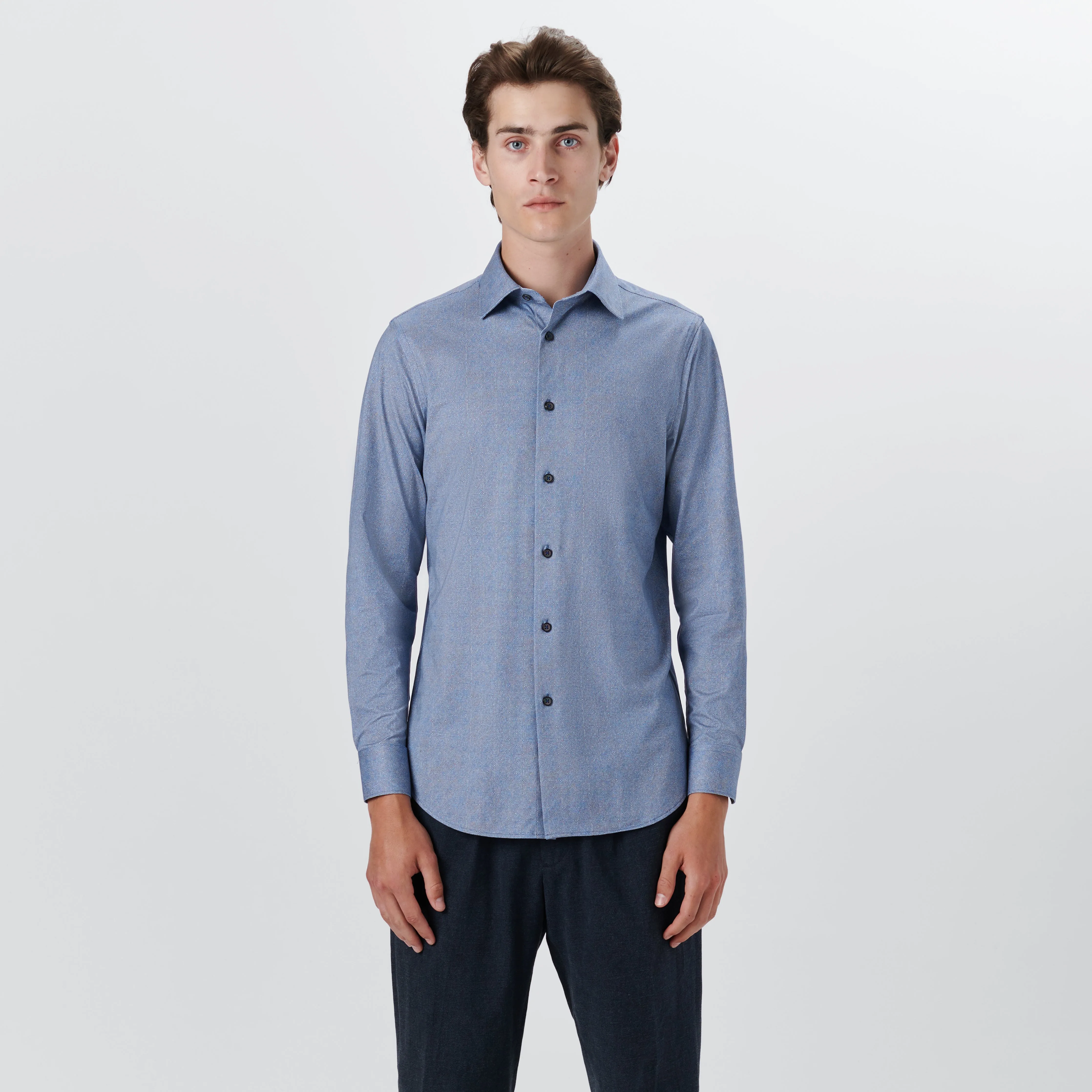 JAMES Geometric Print OoohCotton Shirt