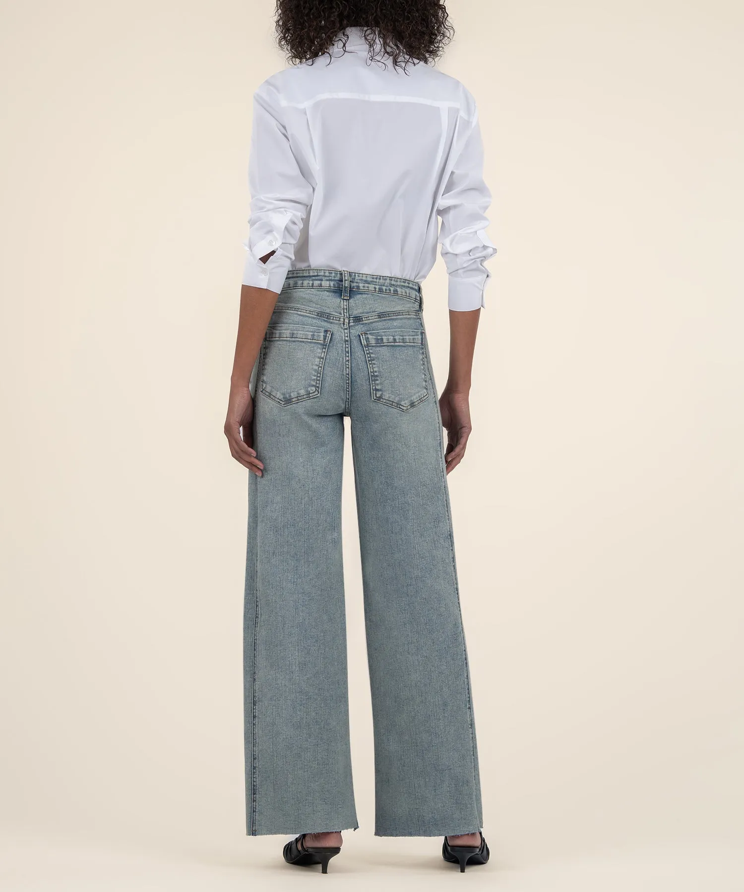 Jean High Rise Wide Leg