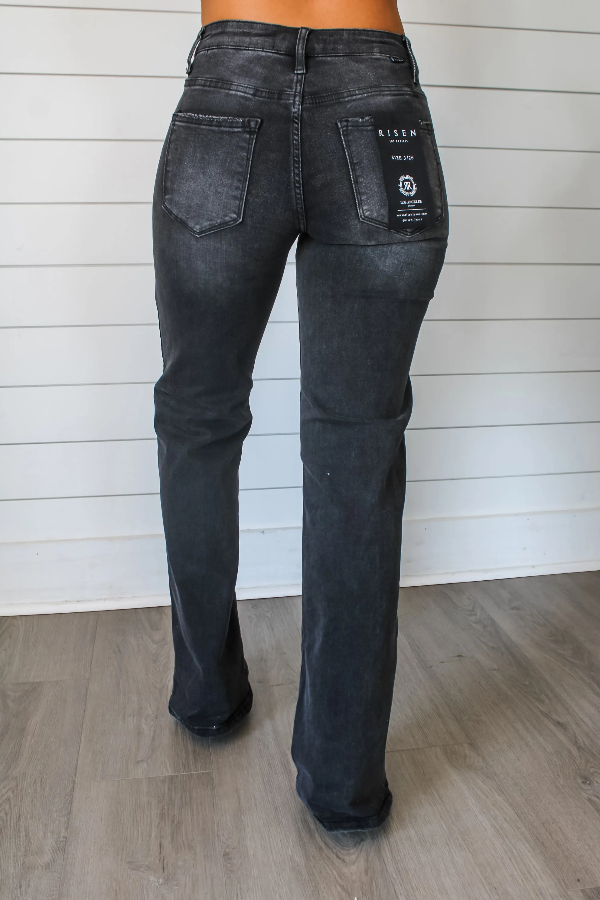 Jordy Star Print Jean • Black