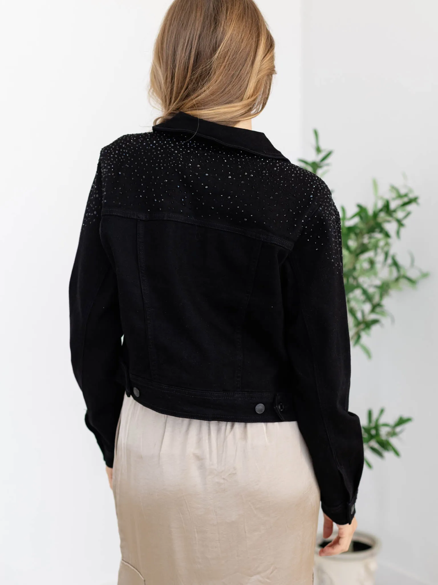 Judy Blue Embellished Rhinestone Jacket
