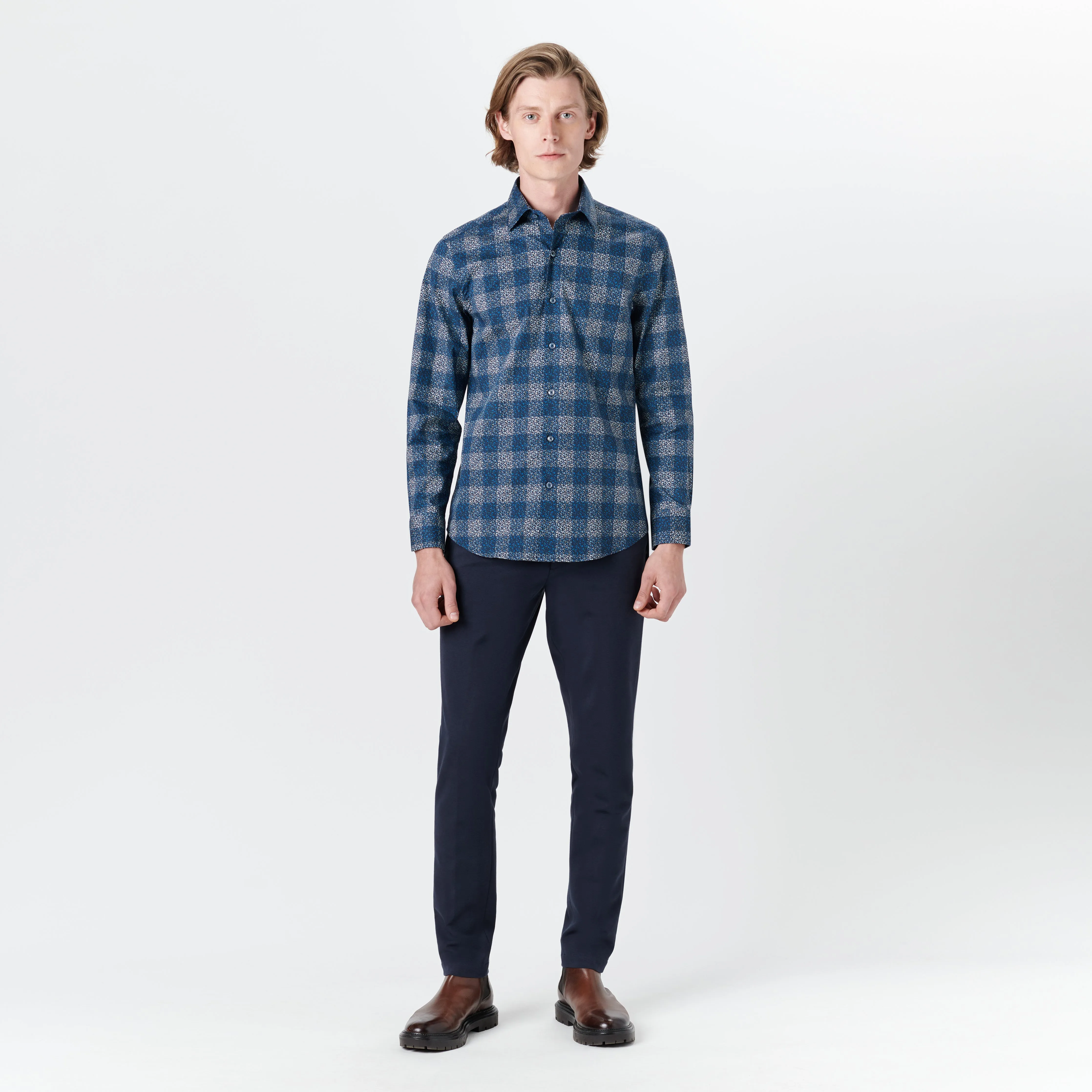 JULIAN Geometric Print Shirt