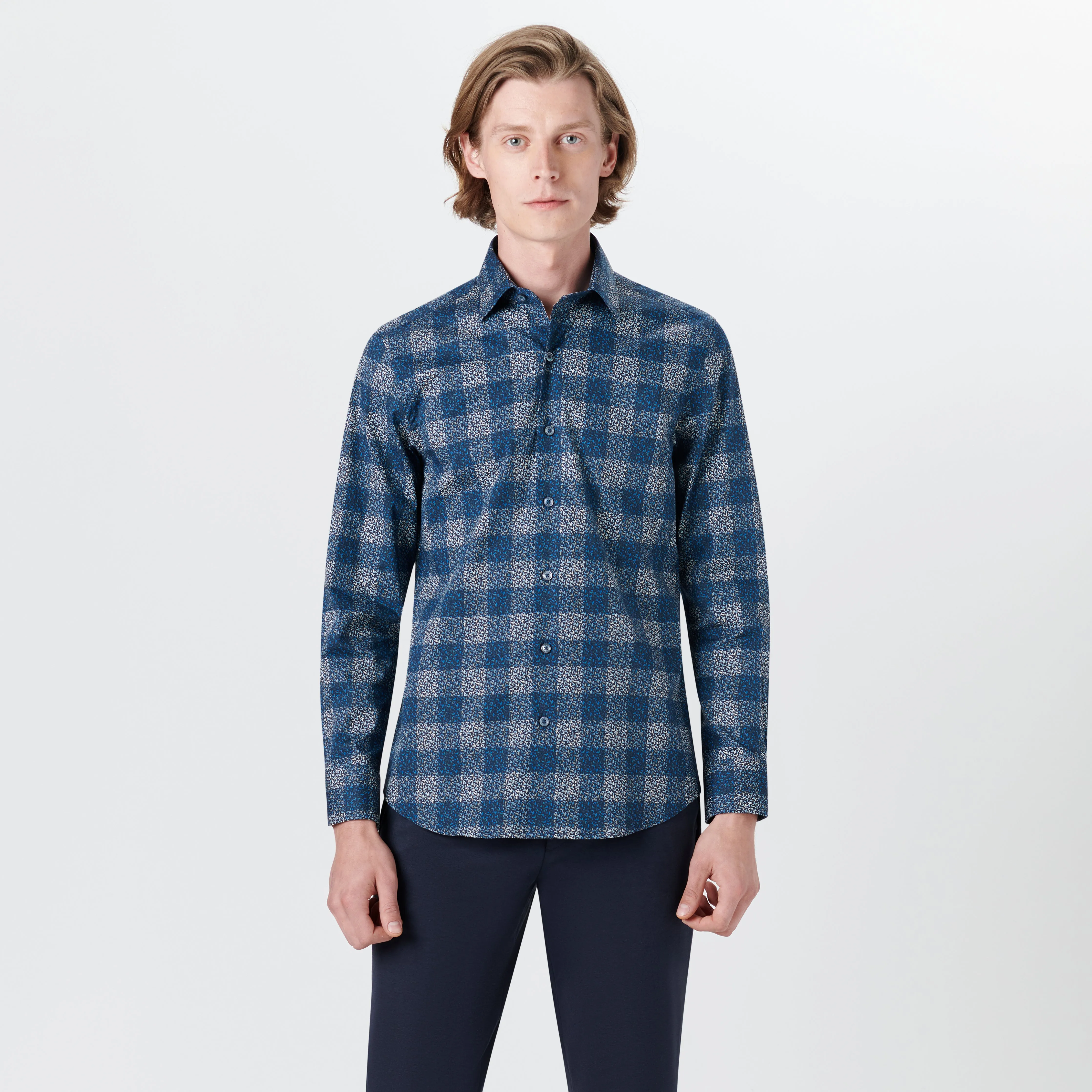 JULIAN Geometric Print Shirt