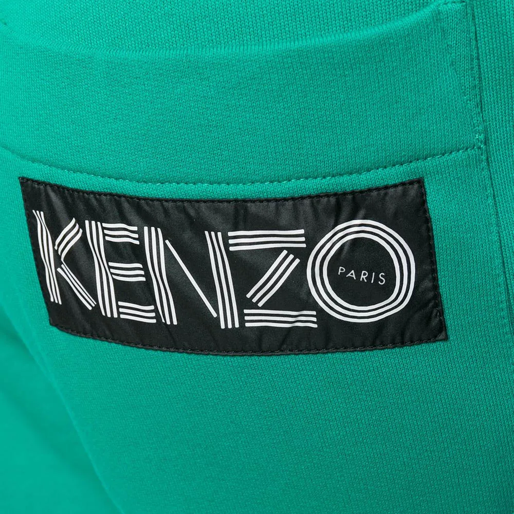 Kenzo Men's Color Paneled Sweatpants in Blue