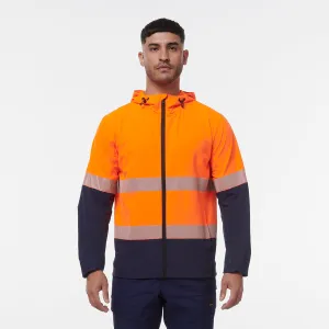 KingGee Men's Hi Vis Repel Jacket - Orange/Navy