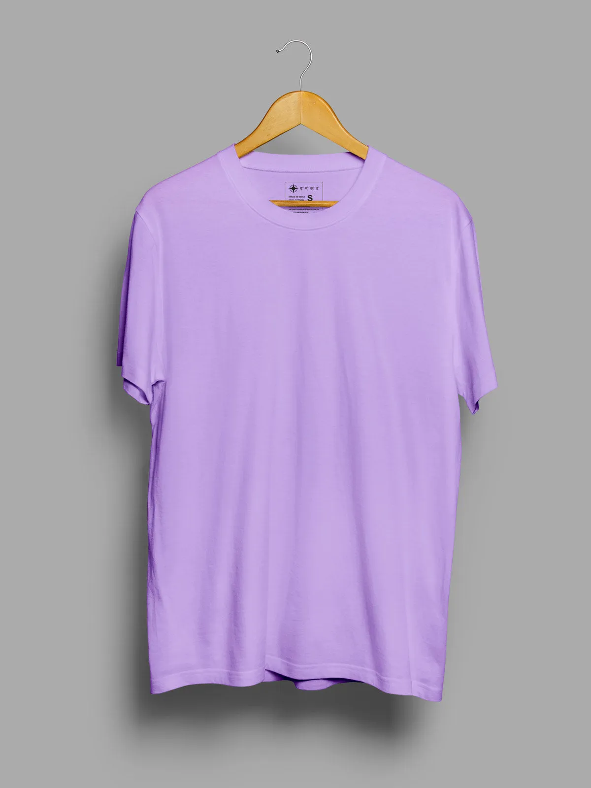 Lavender | Plain t shirt