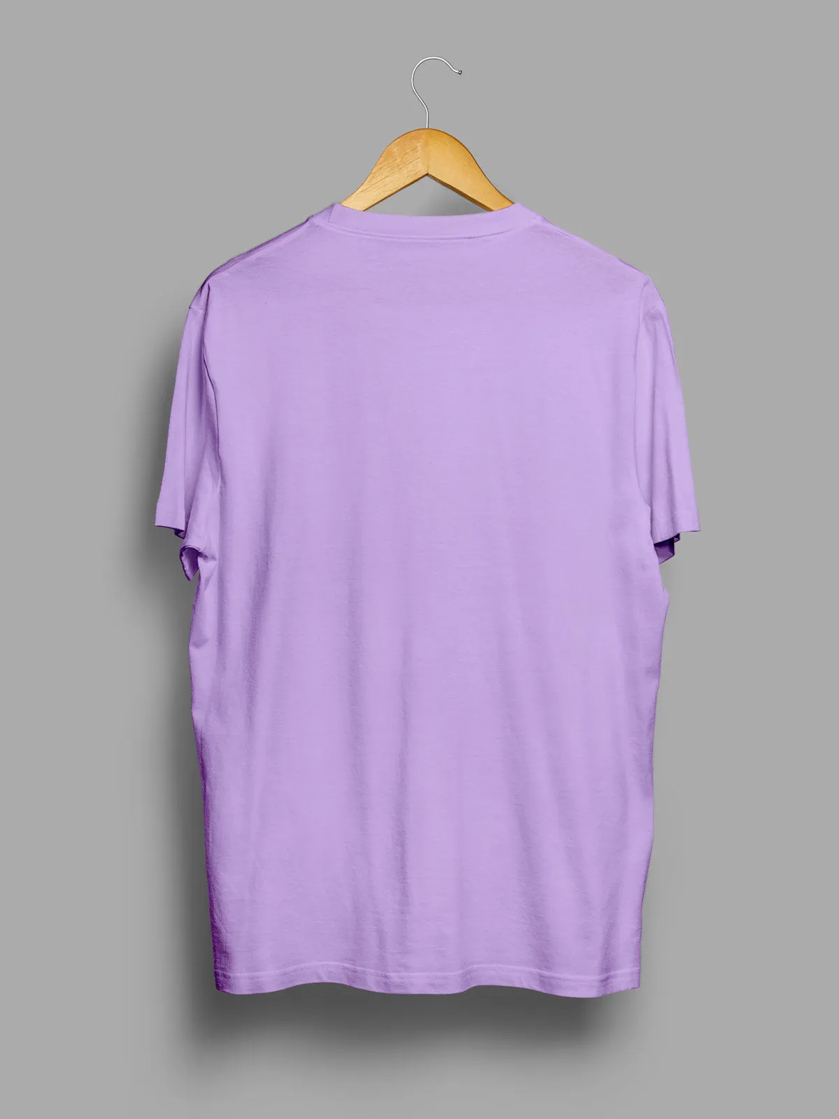 Lavender | Plain t shirt