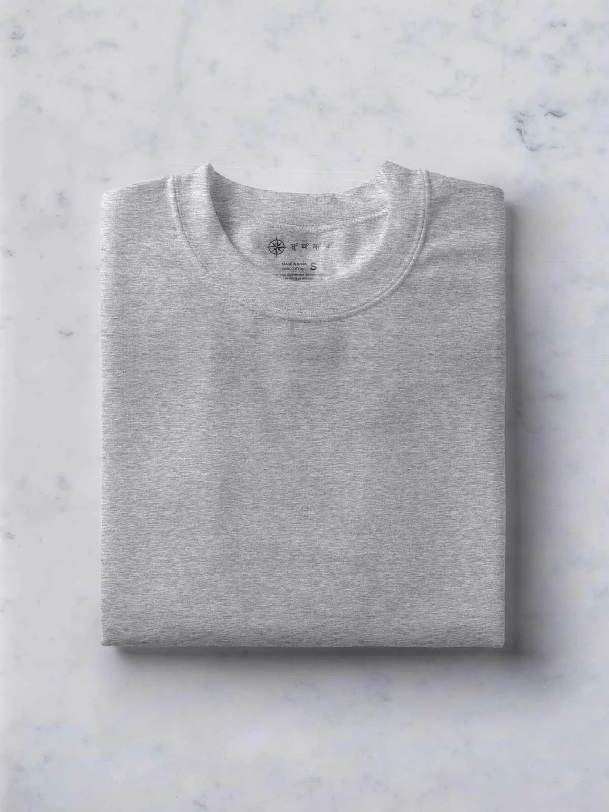 Light Grey, Wine & Electric Mint T shirts Combo | Pack of 3