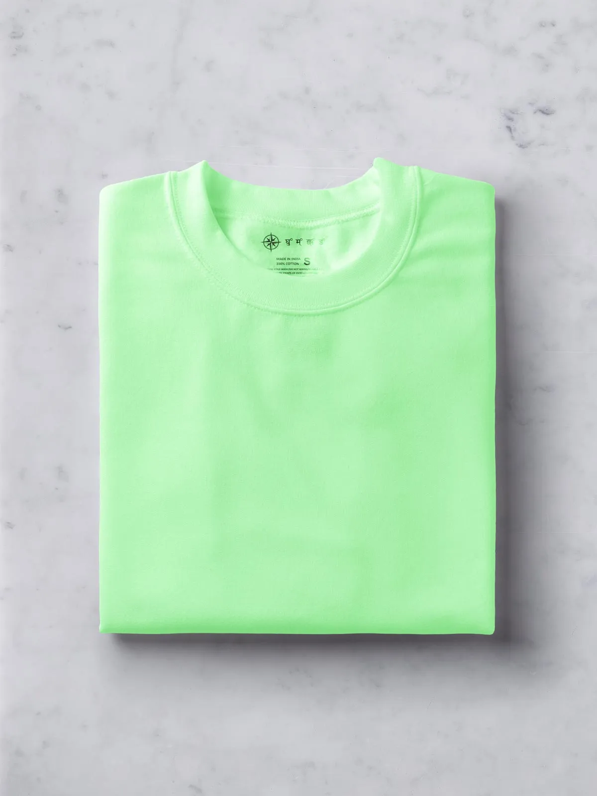 Light Grey, Wine & Electric Mint T shirts Combo | Pack of 3
