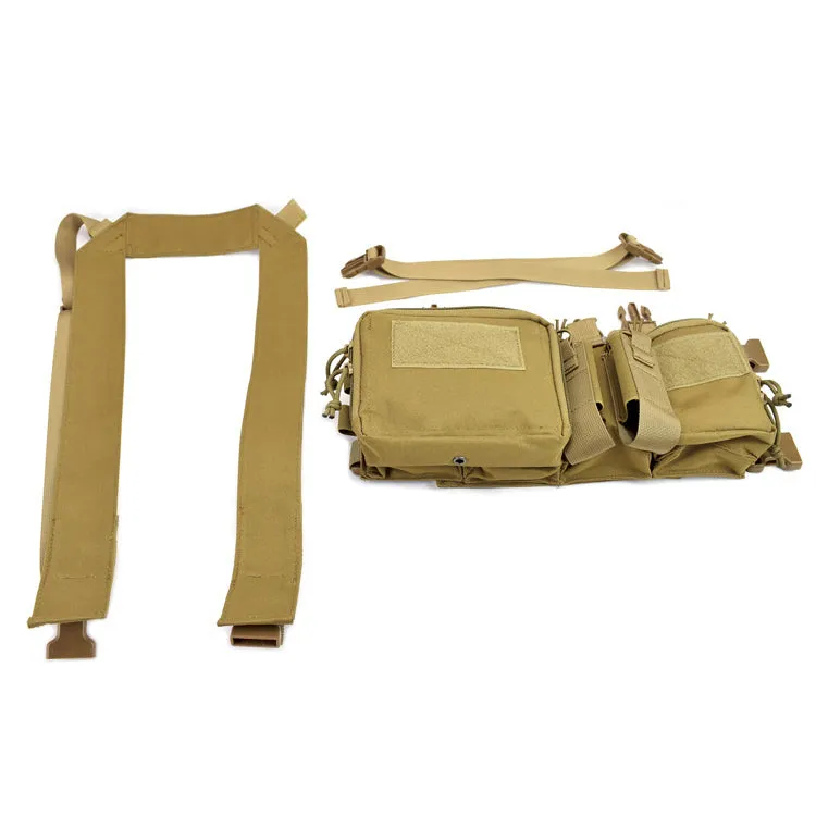 Lightweight 1000D Camouflage Chest Hanging Multifunctional Vest