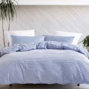 Linen House Oria Blue Duvet Cover Set