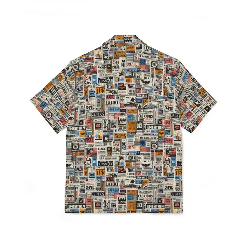 Linen Texture Hawaiian Camp Shirt for Endless Summer