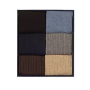 Men's 6-Pair Brecon Cotton Socks