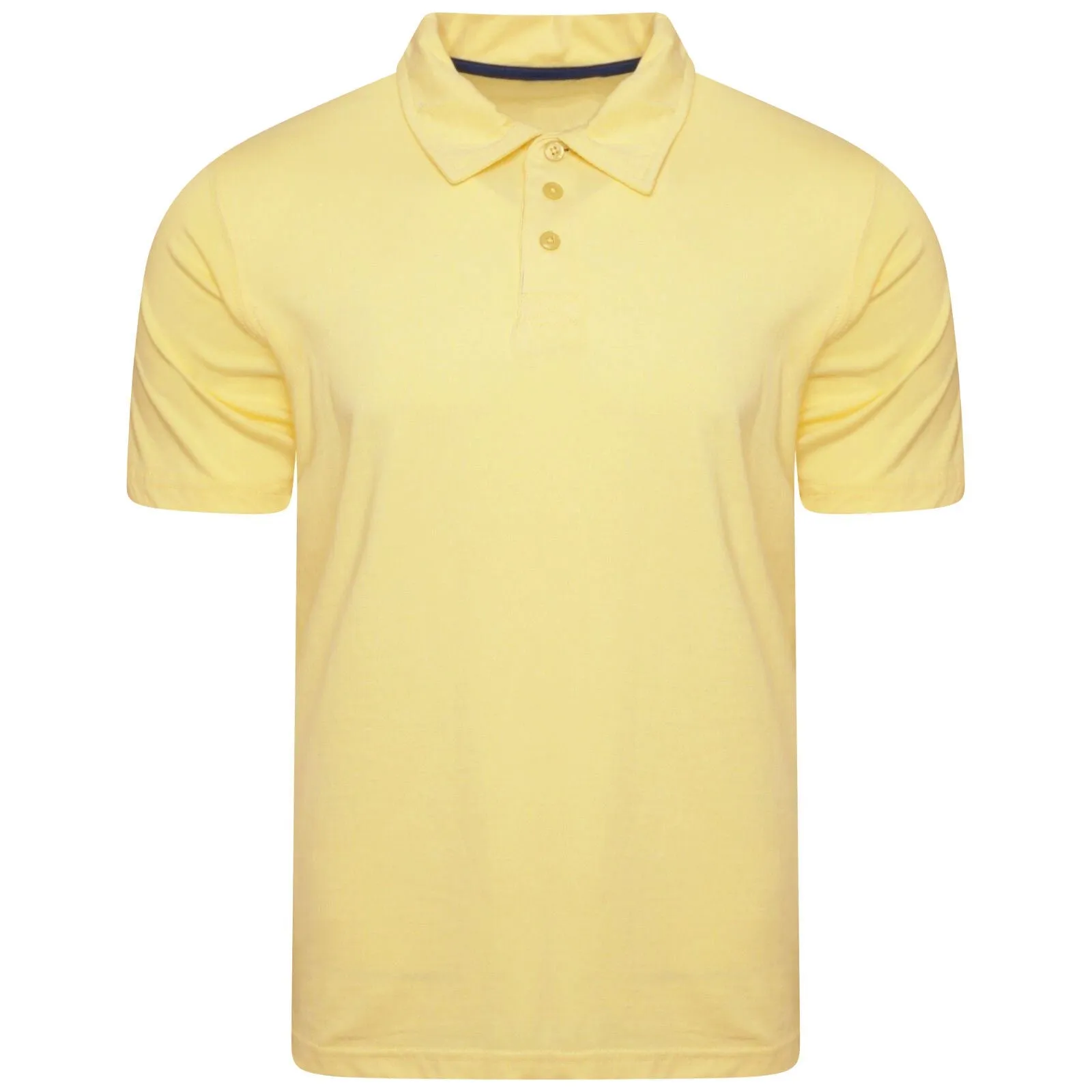 MENS COTTON POLO SHIRTS CLASSIC PLAIN SUMMER SHORT SLEEVE CASUAL TEE T SHIRT TOP (Perfect for Summer)