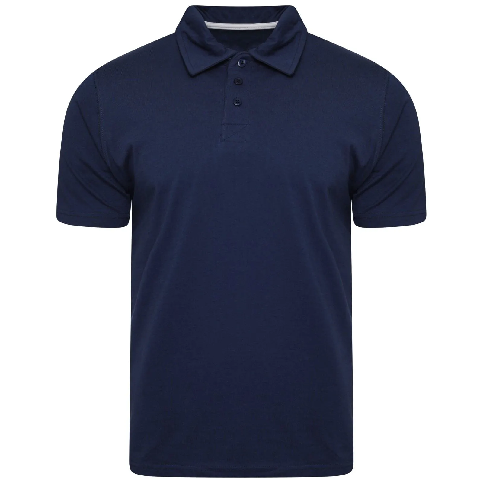 MENS COTTON POLO SHIRTS CLASSIC PLAIN SUMMER SHORT SLEEVE CASUAL TEE T SHIRT TOP (Perfect for Summer)