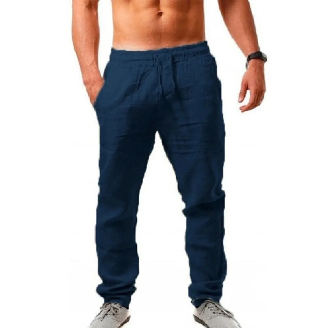 Men's Lightweight Linen Summer Trousers for Comfort – Ryan