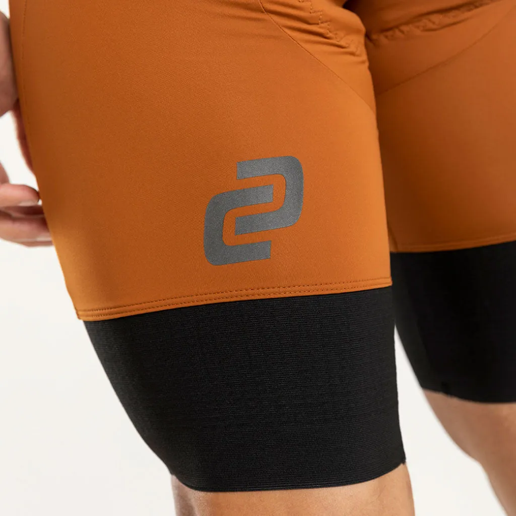Men's Supremo Bib Shorts (Rust)