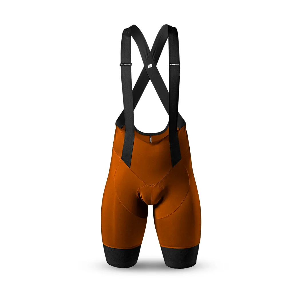 Men's Supremo Bib Shorts (Rust)