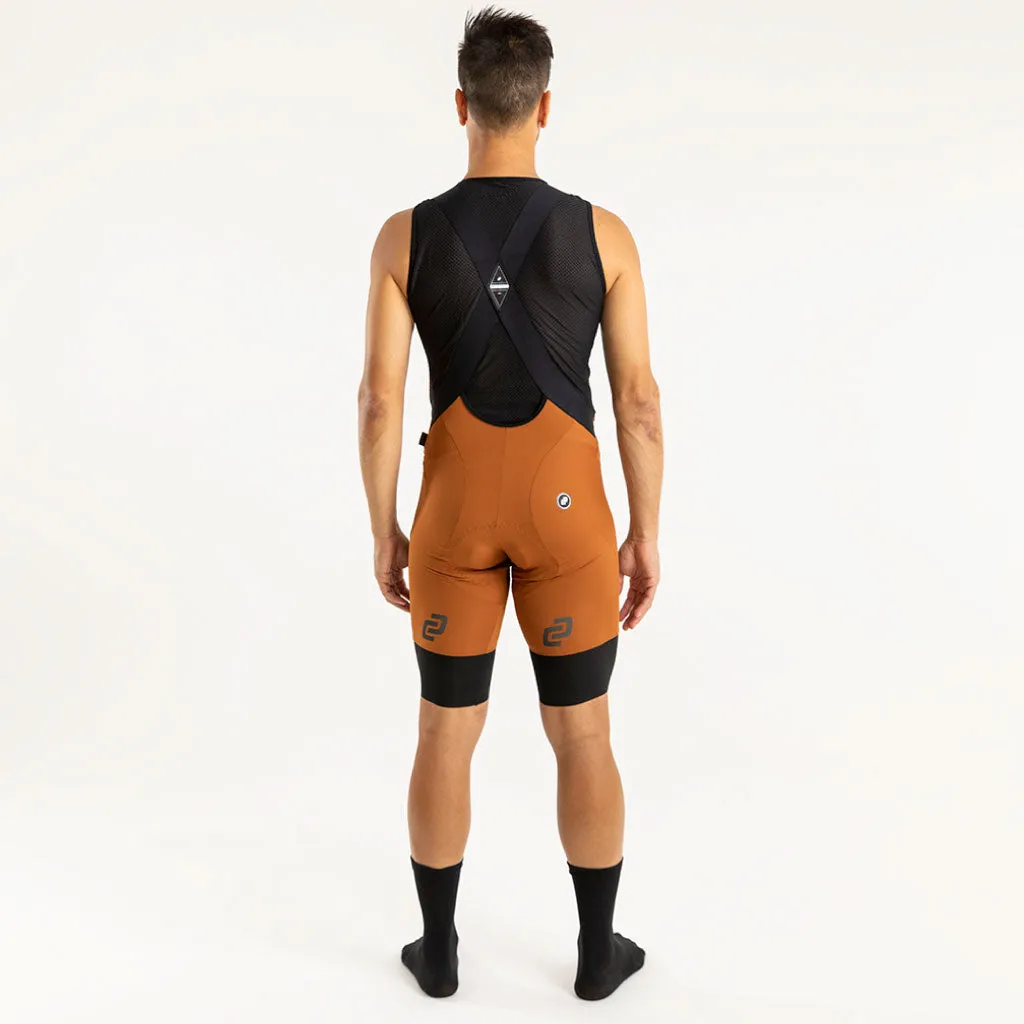 Men's Supremo Bib Shorts (Rust)