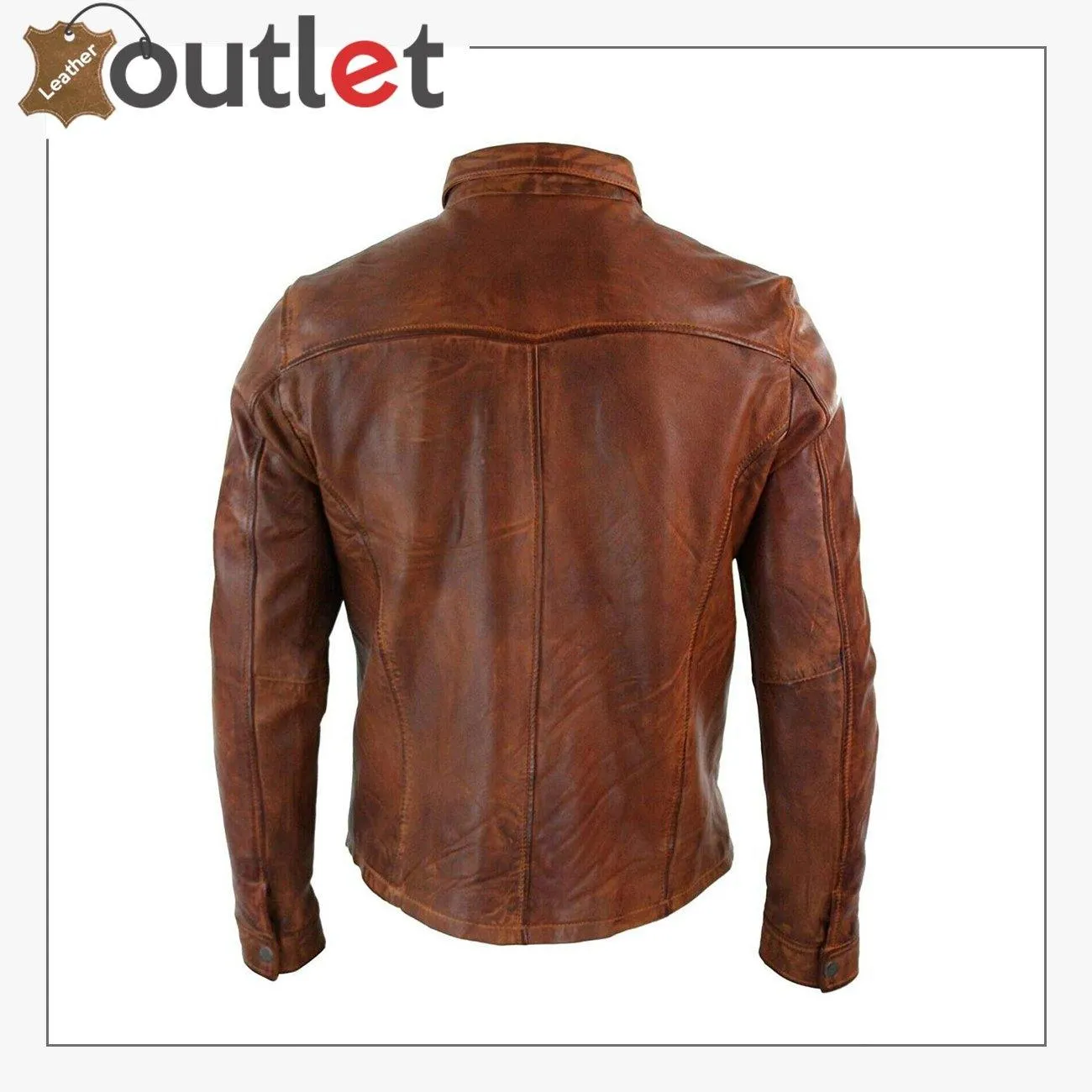 Men's Tan Timber Washed Slim Fit Shirt Jacket