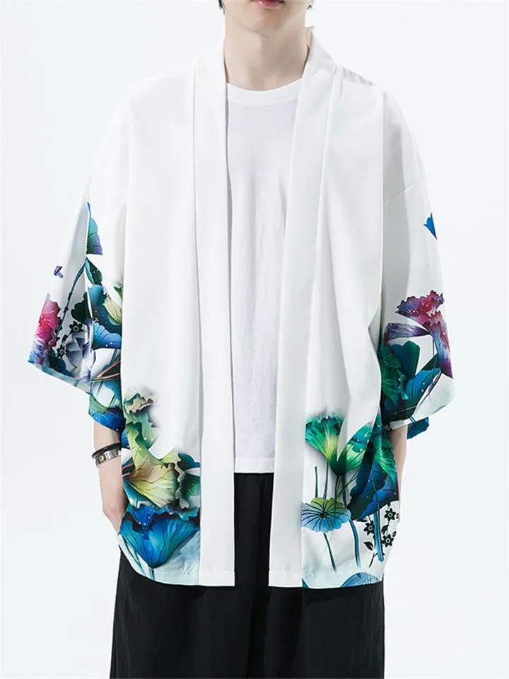 Men's Traditional Chinese Pattern Smooth Shirts
