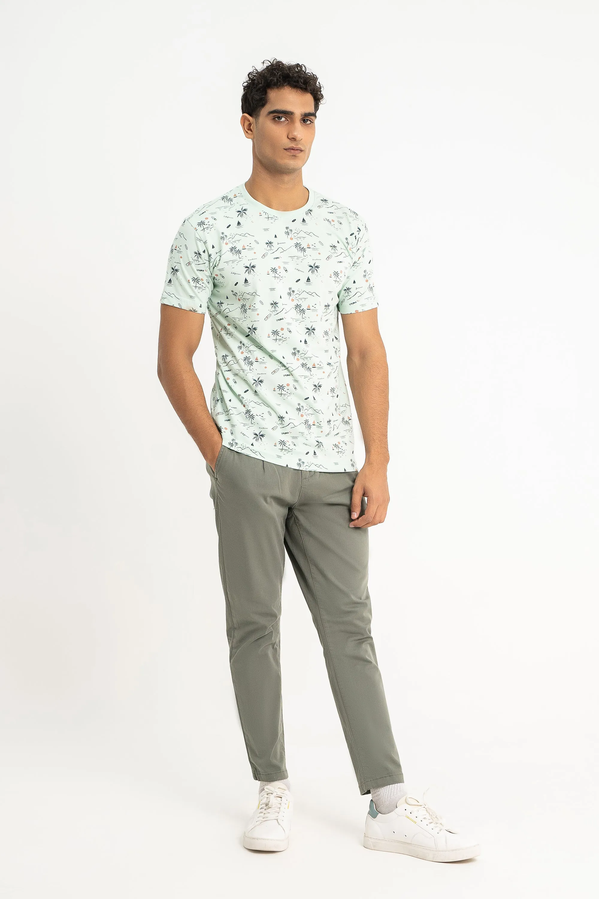 Mint Viscouse T-Shirt