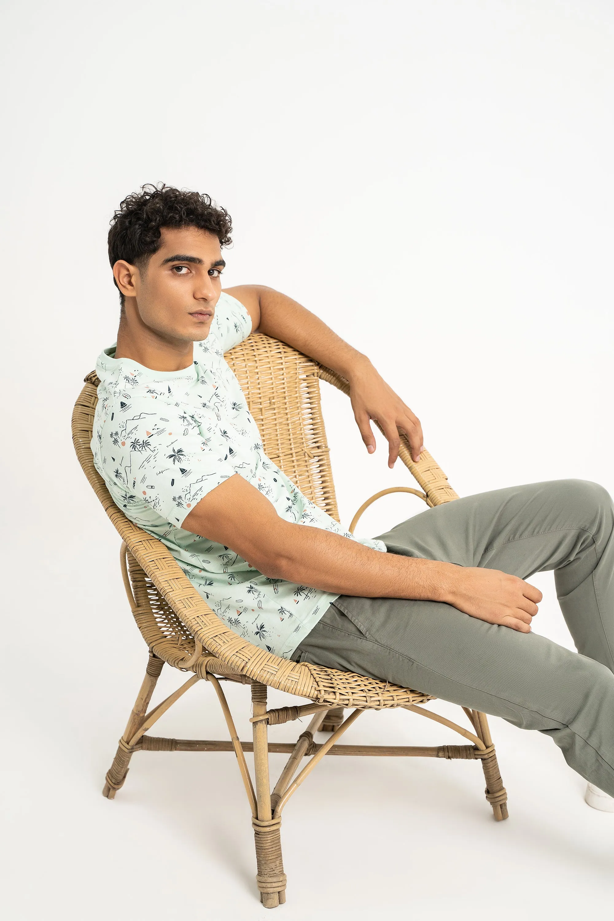 Mint Viscouse T-Shirt