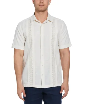 Multi-Tuck Embroidered Shirt