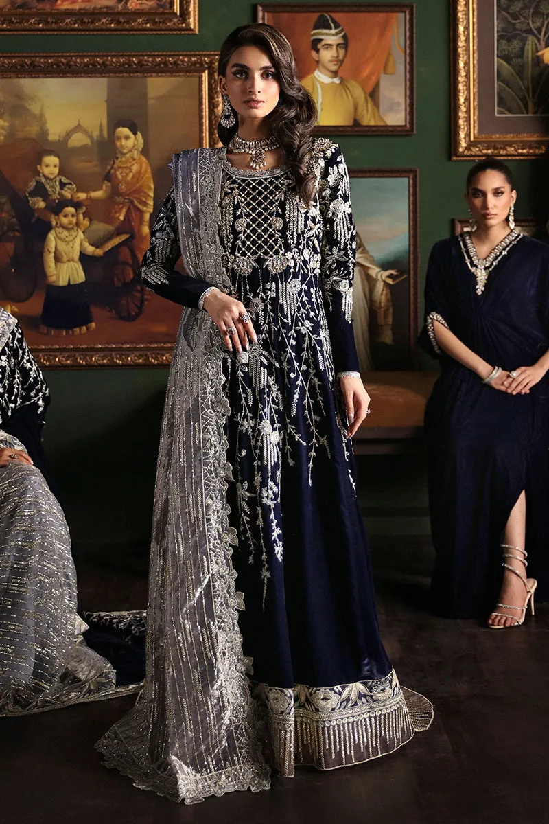 MUSHQ | NILOUFER UNSTITCHED VELVET EDIT | YASMIN