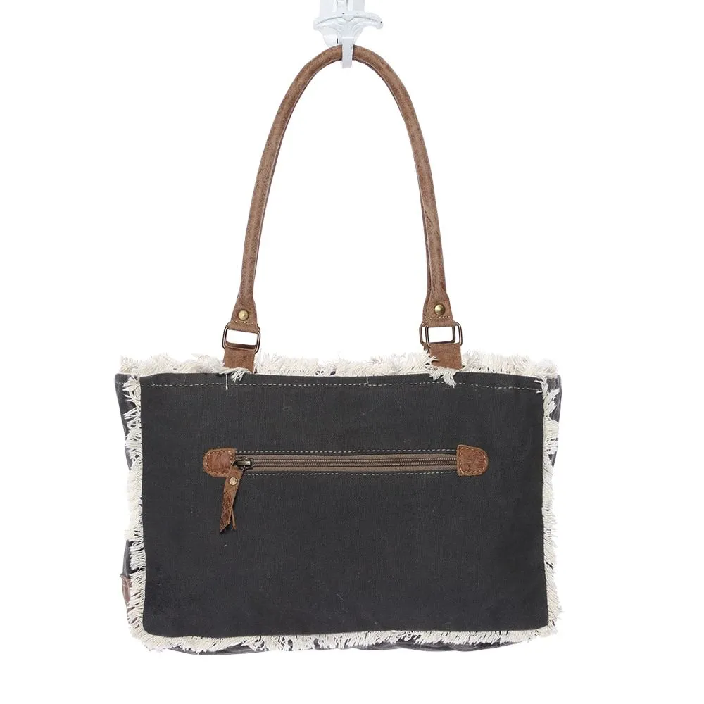 Myra Bag Leaf Print Small Bag
