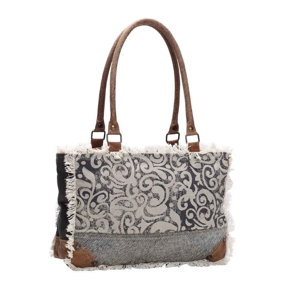 Myra Bag Leaf Print Small Bag