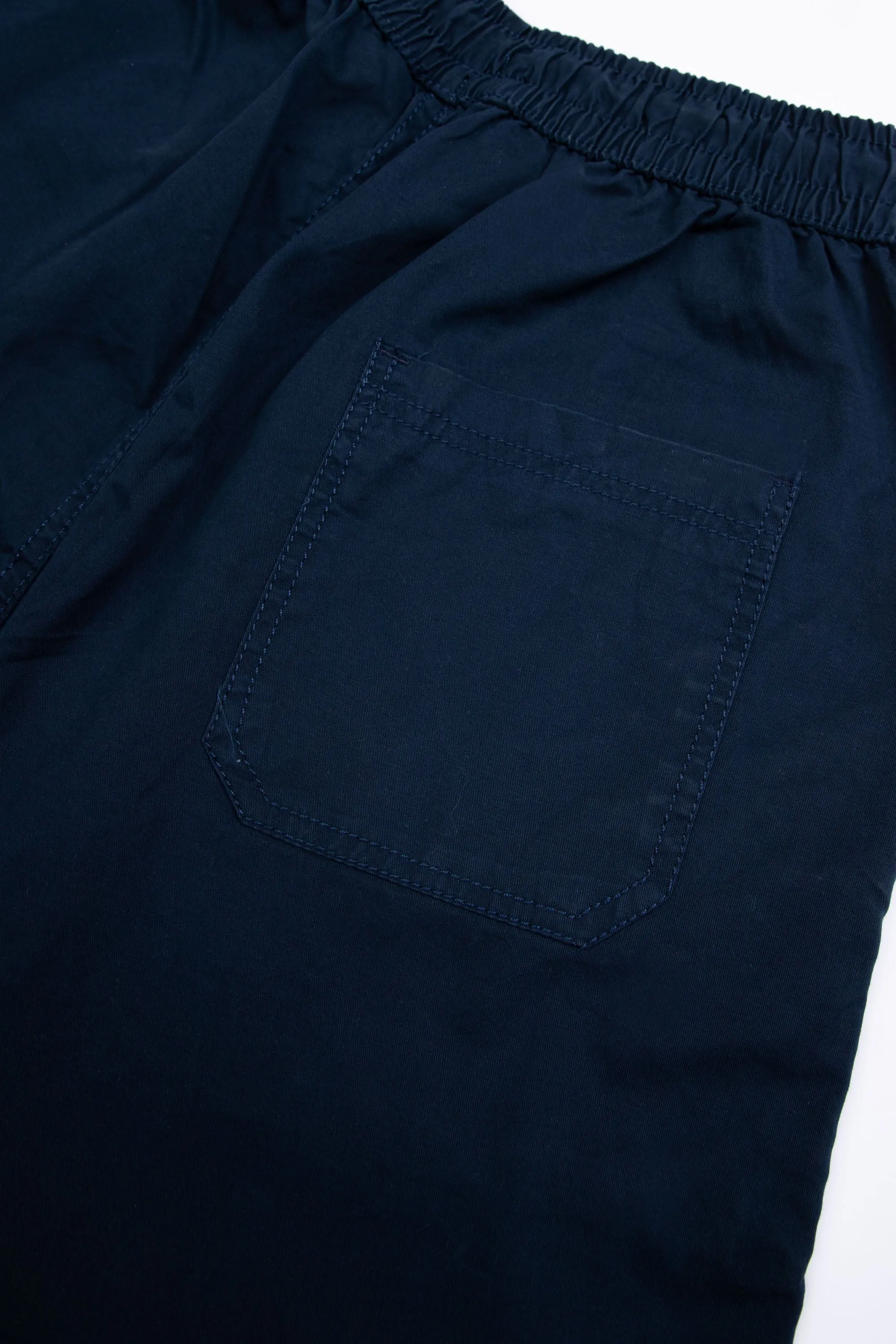 Navy Cotton Trouser