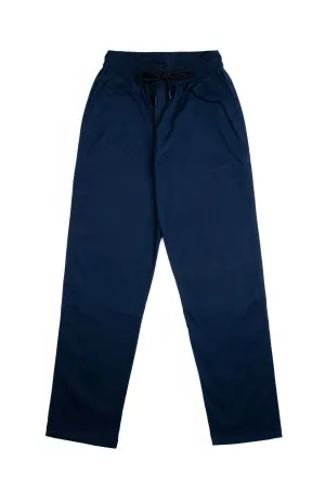 Navy Cotton Trouser